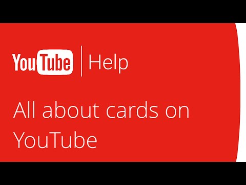 All about cards on YouTube