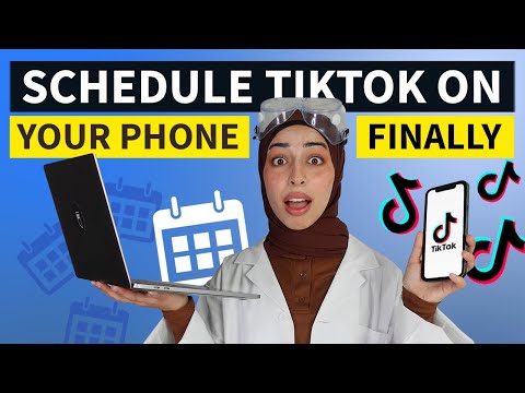 [NEW!!] How to schedule TikTok posts on your PHONE or desktop
