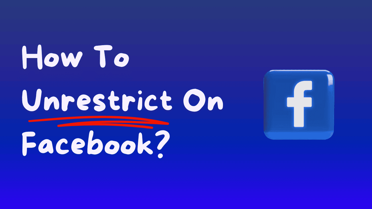 cover - How To Unrestrict On Facebook